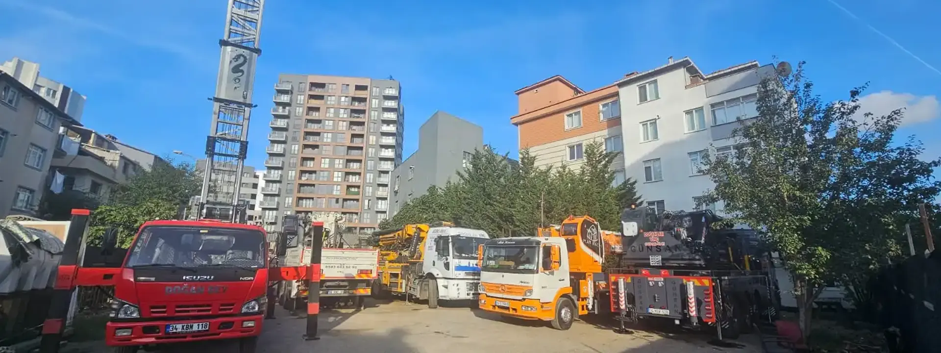 Doğanlar Vinç Platform – Güçlü Araç Filomuzla Her Yüksekliğe Ulaşıyoruz